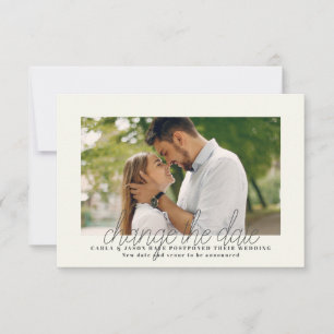 Cartão de Anúncio de Fotografia de Alteração de Da