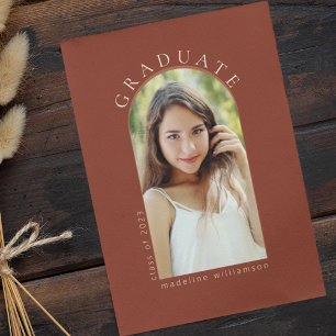 Cartão de Anúncio de Graduação de Arch 2023