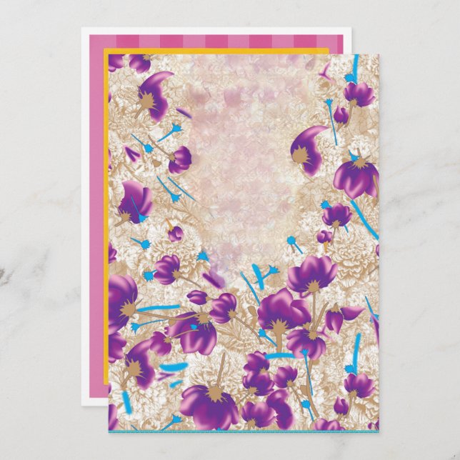 Cartão de Anúncio de Graduação, Movimentação e Cel (Frente/Verso)