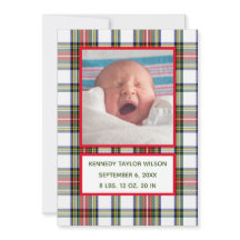 Cartão de Anúncio de Nascimento da Xadrez de Natal