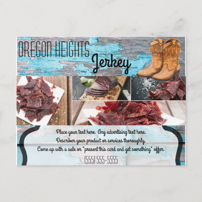 Cartão de Anúncio de Negócios Porta de Celeiro de  (Frente)