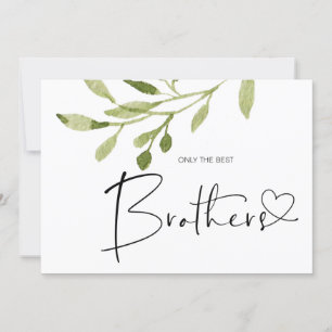 Cartão de Anúncio do Irmão Bebê da Gravidez