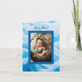 Cartão de Anúncio Dobrado