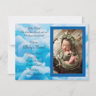 Cartão de Anúncio Folha Única