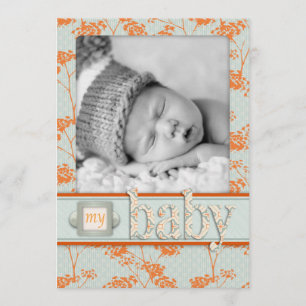 Cartão de Anúncio Haiku Baby