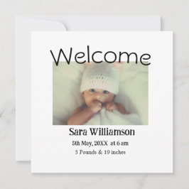 Cartão de anúncio mínimo de edição da foto moderno