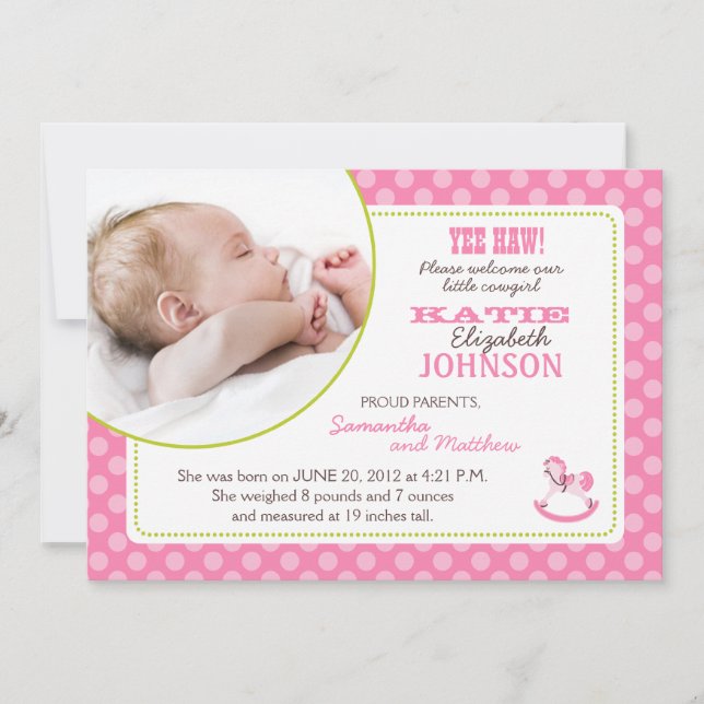 Cartão de Anúncio para Menina de Cavalo Fogueiro (Frente)