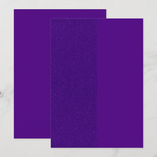 Cartão de Anúncio Roxo Dividido Plano – Personaliz
