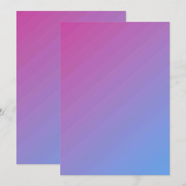 Cartão de Anúncios de Convites Planos de Cor Sólid (Frente/Verso)