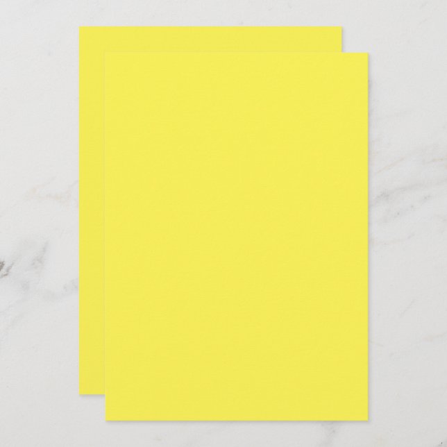 Cartão de Anúncios de Convites Simples de Cor Sóli (Frente/Verso)