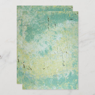 Cartão de Anúncios de Convites Simples de Cor Sóli