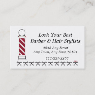 Cartão de aperto de fidelidade do cliente Stylist