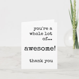 Cartão De Apreciação De Colega, Você É Incrível