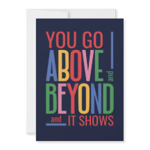 Cartão de Apreciação de Funcionário/Colega/Amigo d