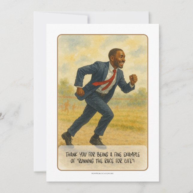 Cartão de Apreciação JW Elder (Frente)