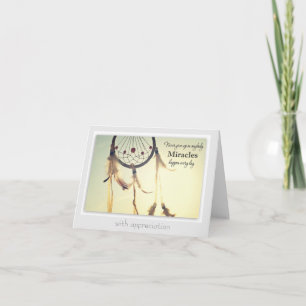 Cartão de Apreciação (Nunca Desistir)