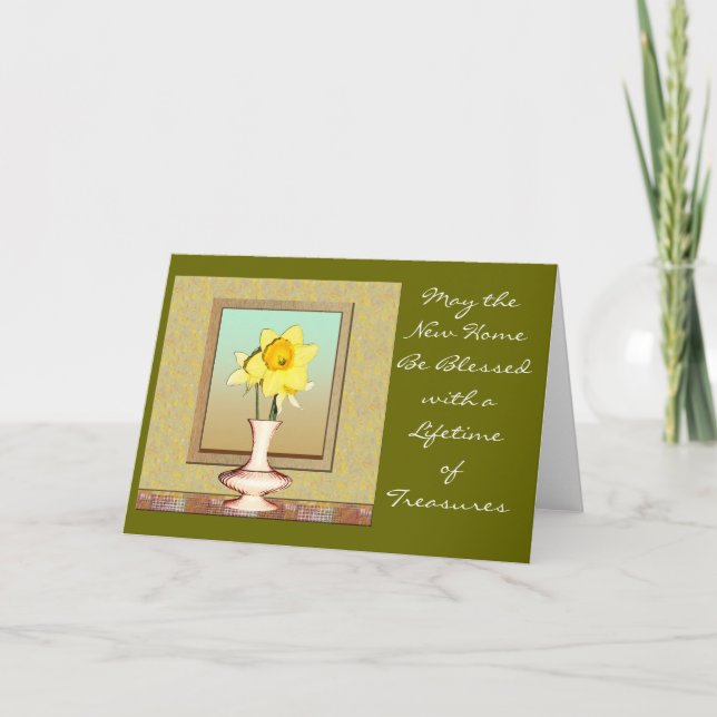 Cartão de Aquecimento de Casa (Frente)