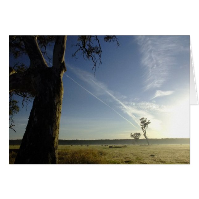 Cartão De aqui para lá (Frente horizontal)