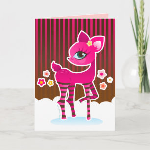 Cartão de areia rosa e castanho
