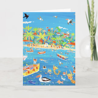 Cartão de Arte: Casamento Tropical