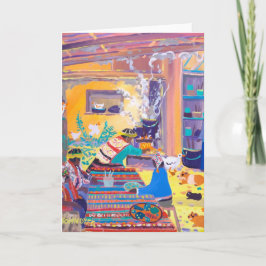 Cartão de Arte: Comedores de Batata Peruanos, Peru