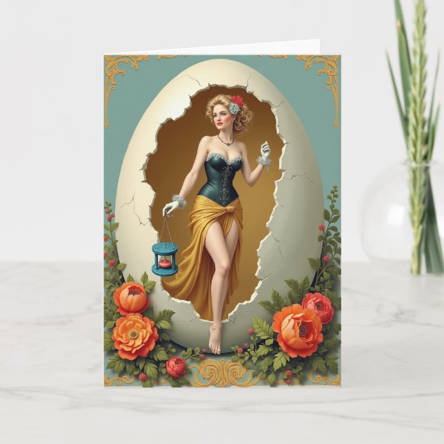 Cartão de Arte de Beleza Emergente (Frente)