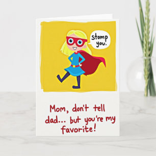 Cartão de Arte do Dia das Mães Heroicas