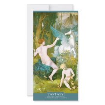 Cartão de Arte Fino Puvis de Chavannes Fantasy CC0