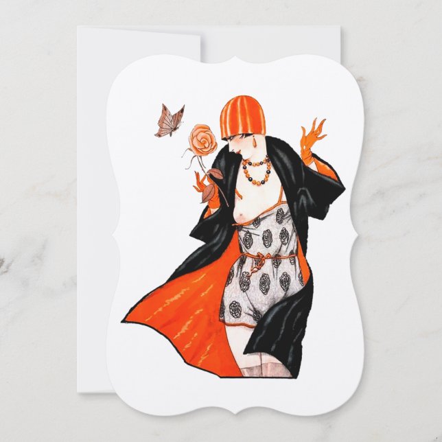 Cartão de arte francês de 1920 (Frente)