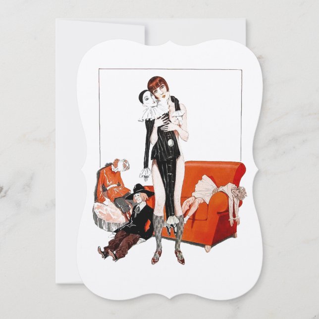 Cartão de arte francês de 1920 (Frente)