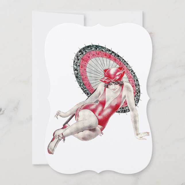 Cartão de arte francês de 1920 (Frente)