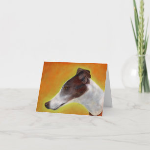 Cartão de arte Greyhound (a93a)
