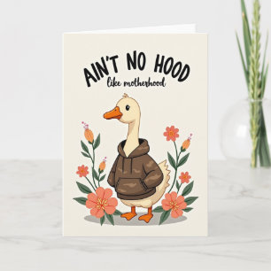 Cartão de Arte Hood Like Motherhood
