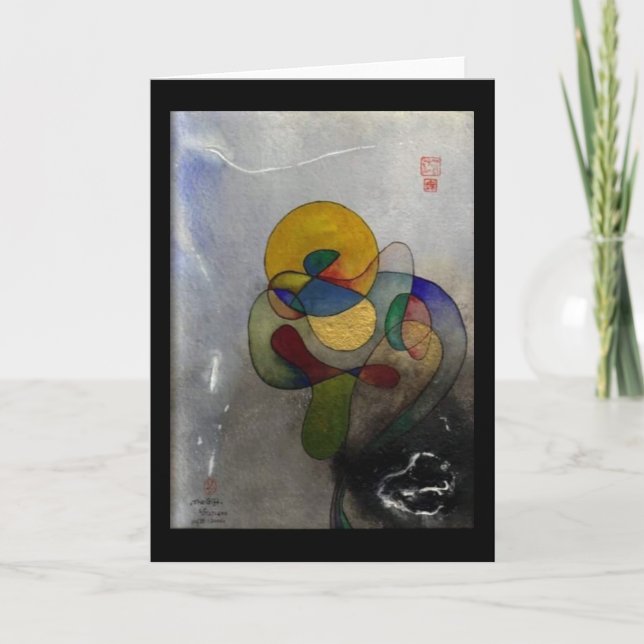 Cartão de Arte Original "The Gift" (Frente)