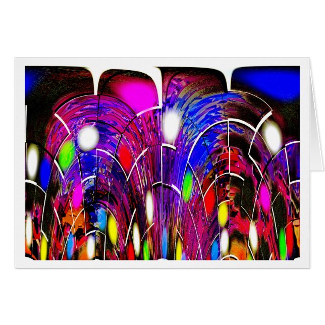 Cartão de arte para cicatrização de cristais (Frente Horizontal)