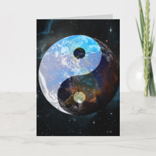 Cartão de Artes Gráficas Yin Yang