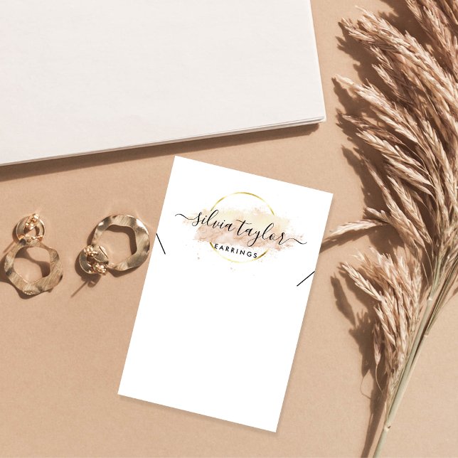 Cartão de artesanato de caligrafia (Criador carregado)