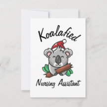 Cartão de Assistente de Enfermagem Koalafied