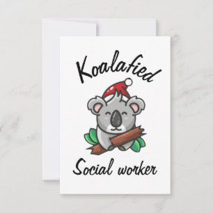 Cartão de Assistente Social Koalafied