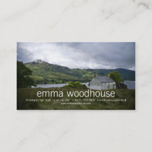 Cartão de assunto pessoal do Croft