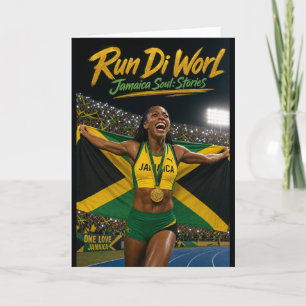 Cartão de Atletismo Campeão