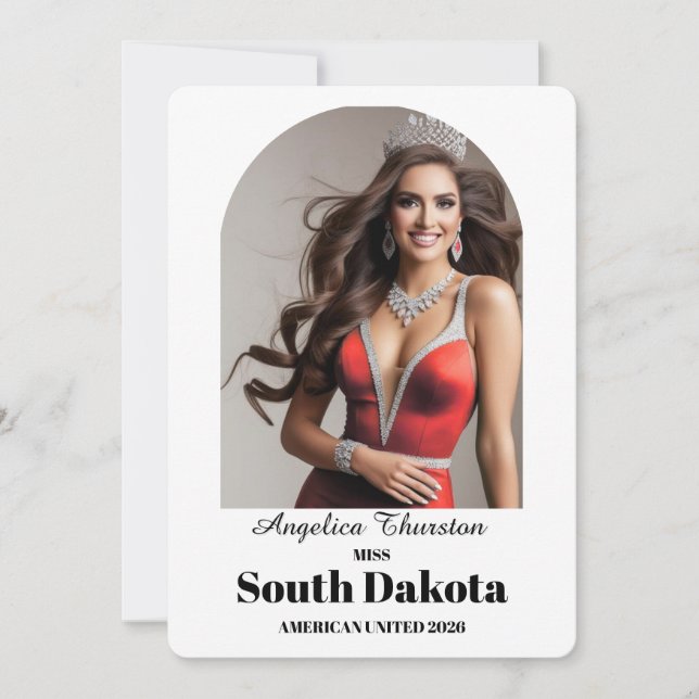 Cartão de Autógrafo do Concurso Elegant Essentials (Frente)