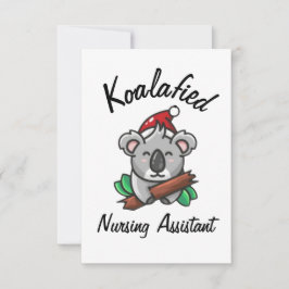 Cartão de Auxiliar de Enfermagem Koalafied