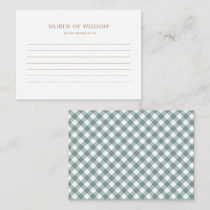 Cartão de Aviso - Chá de fraldas de outono Russo