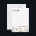Cartão de Aviso de Casamento de Flor Selvagem Colo<br><div class="desc">Este é um belo Cartão de Advertência de Casamento de Flores Selvagens. Este cartão colorido de casamento de flor silvestre é perfeito para o seu simples e caprichoso casamento de verão no arco-íris. É perfeito como cartões de casamento, cartões de visitas e muito mais. Clique no botão personalizar para personalizar...</div>