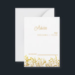 Cartão de Aviso de Casamento de Flor Selvagem Colo<br><div class="desc">Este é um belo Cartão de Advertência de Casamento de Flores Selvagens. Este cartão colorido de casamento de flor silvestre é perfeito para o seu simples e caprichoso casamento de verão no arco-íris. É perfeito como cartões de casamento, cartões de visitas e muito mais. Clique no botão personalizar para personalizar...</div>