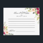 Cartão de Aviso de Casamento Floral Verde-Rosa Esc<br><div class="desc">Este cartão de conselho floral cor-de-rosa verde é perfeito para um casamento moderno. O design apresenta belas pinturas manuais, rosas, pincéis e pénicas amarelas, pintadas à mão, com folhagem verde. Estas cartas são perfeitas para um casamento, chá de panela, chá de fraldas, festa de formatura e muito mais. Personalize as...</div>