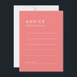 Cartão de Aviso de Casamento Rosa Minimalista Citr<br><div class="desc">Apresentando nossa Design de Cartão de Conselheiro de Casamento Rosa Minimalista Citrus, onde simplicidade encontra sofisticação em uma paleta de tons brilhantes de citros. Com fundo sólido em fontes tipográficas cor-de-rosa, laranja, amarela ou verde e limpas, esse tema exumenta a elegância contemporânea com um toque de encanto retrorreflector. Projetados para...</div>