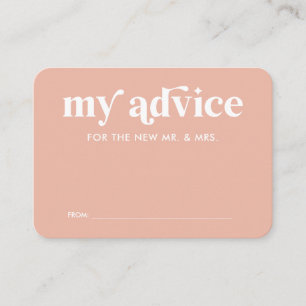 Cartão de Aviso de Casamento Rosa Pêssego