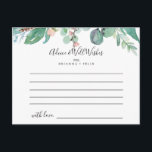 Cartão de Aviso de Casamento Tropical Colorida<br><div class="desc">Este cartão de conselho floral tropical colorido é perfeito para um casamento de destino. Os design ilustram flores brancas, amarelas, cor-de-rosa, pinceladas com lindas folhas verdes de cor aquosa, inspiradoras elegância. Estas cartas são perfeitas para um casamento, chá de panela, chá de fraldas, festa de formatura e muito mais. Personalize...</div>